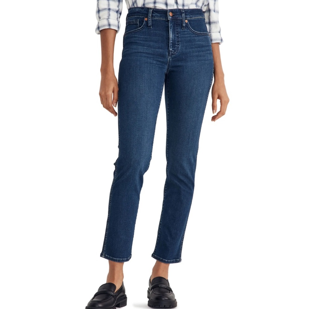 Madewell Mid-Rise Stovepipe Jeans